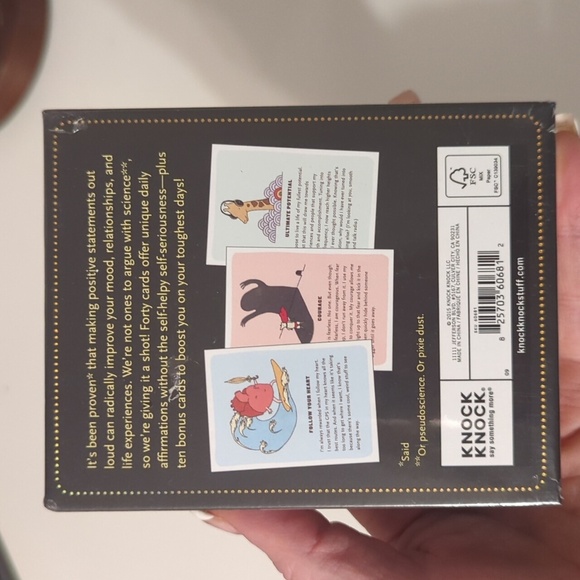 NIB 50 Affirmation Cards To Help Yourself Positivity Improve Mood - Picture 3 of 4